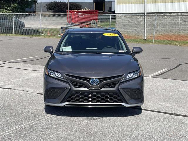 used 2021 Toyota Camry Hybrid car, priced at $23,451
