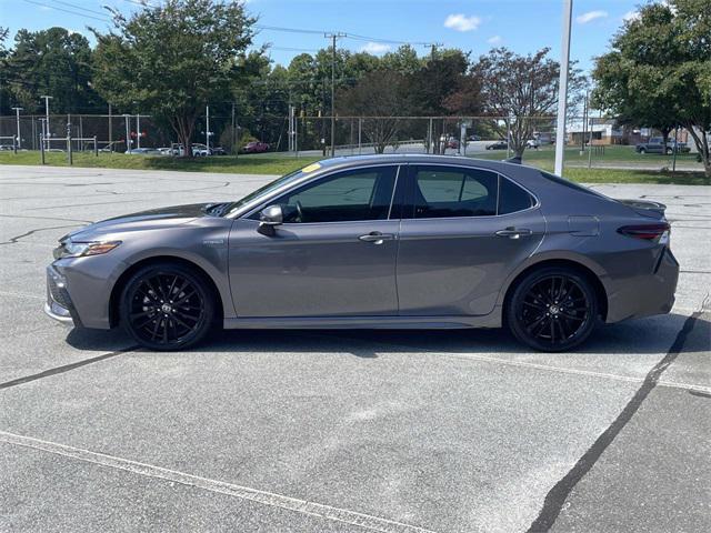 used 2021 Toyota Camry Hybrid car, priced at $23,451