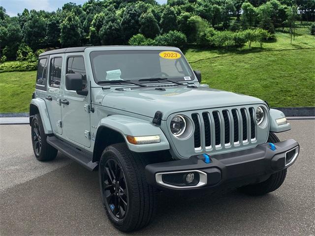 used 2023 Jeep Wrangler 4xe car, priced at $37,982