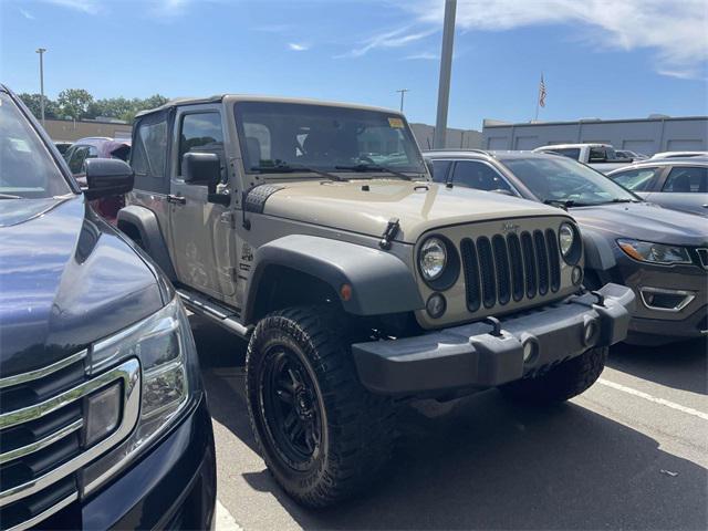 used 2016 Jeep Wrangler car, priced at $16,528