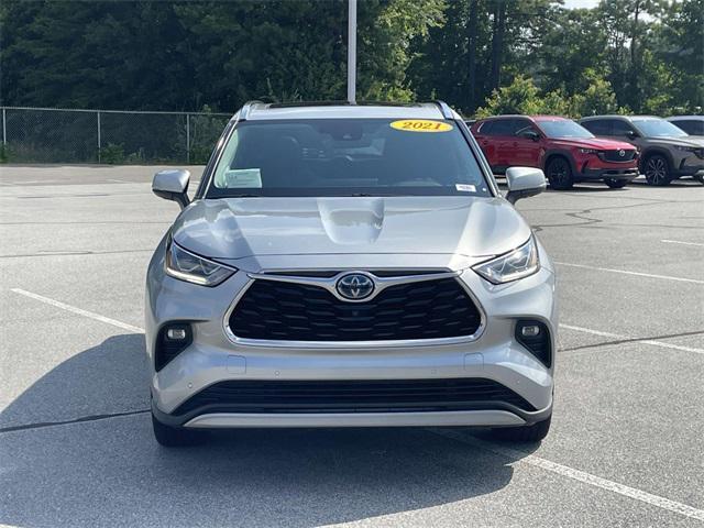 used 2021 Toyota Highlander Hybrid car, priced at $36,728