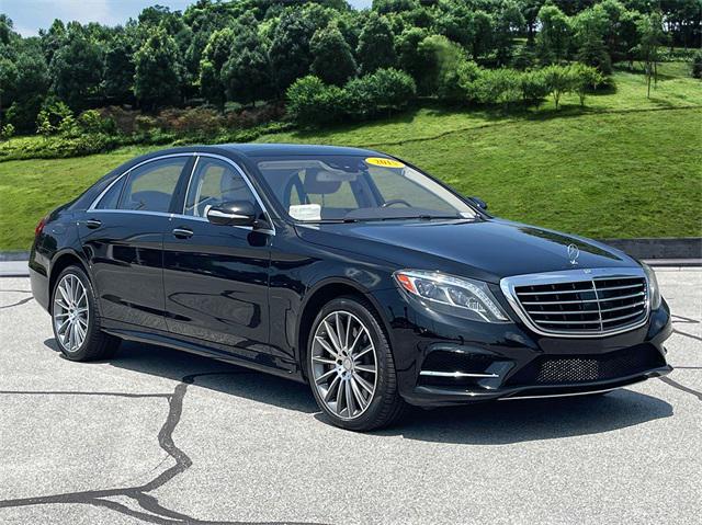 used 2015 Mercedes-Benz S-Class car, priced at $21,424