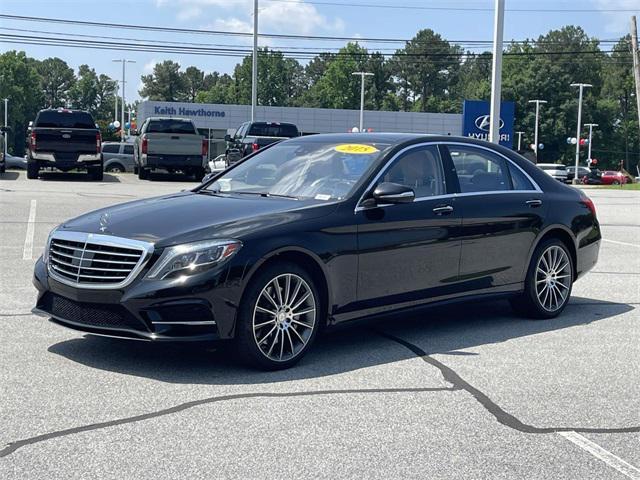 used 2015 Mercedes-Benz S-Class car, priced at $21,424
