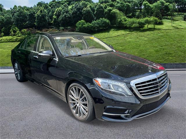 used 2015 Mercedes-Benz S-Class car, priced at $21,424