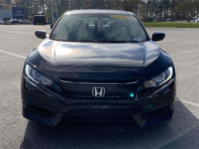 used 2018 Honda Civic car, priced at $18,369