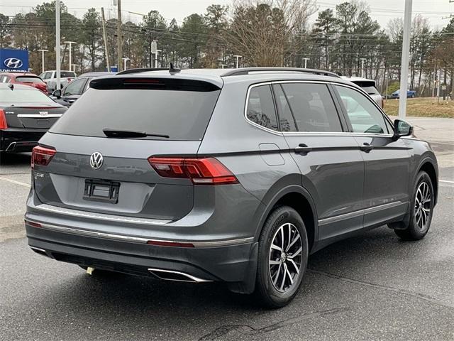 used 2021 Volkswagen Tiguan car, priced at $18,661