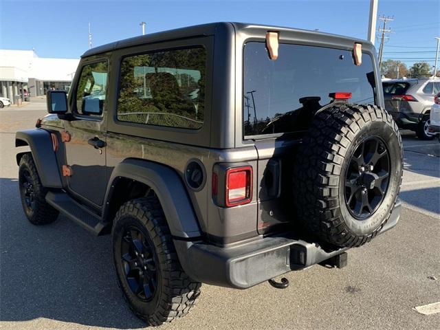 used 2021 Jeep Wrangler car, priced at $26,950