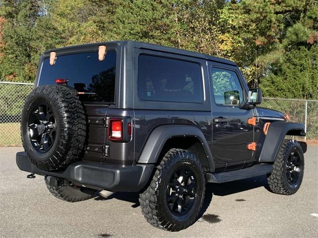 used 2021 Jeep Wrangler car, priced at $26,950