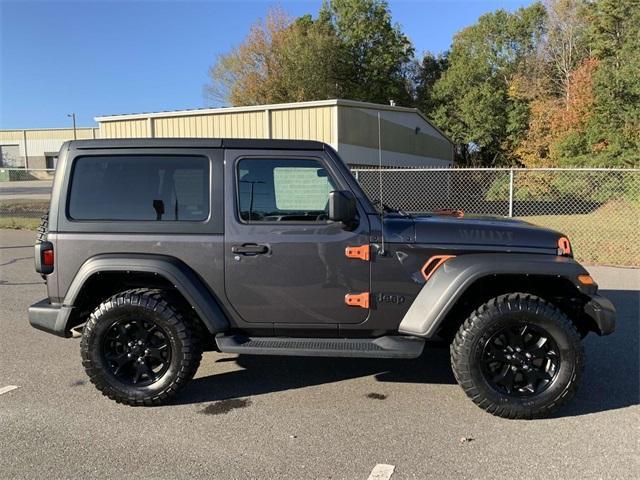 used 2021 Jeep Wrangler car, priced at $26,950