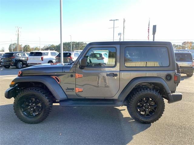 used 2021 Jeep Wrangler car, priced at $26,950