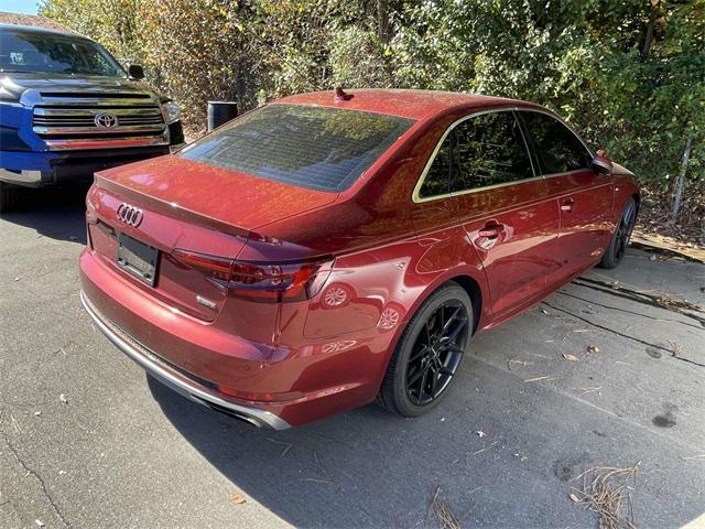 used 2019 Audi A4 car, priced at $18,994
