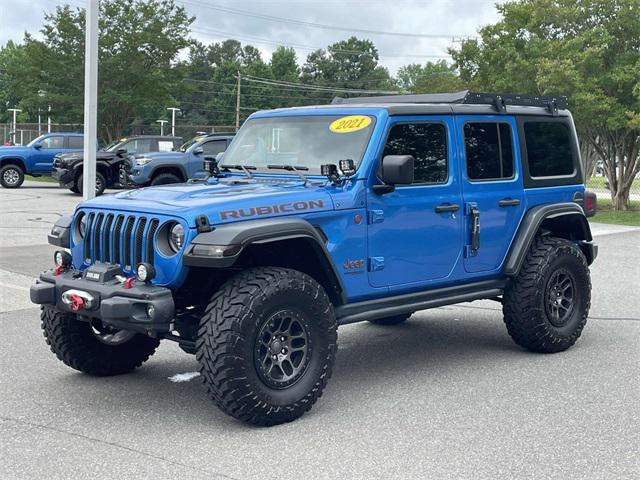 used 2021 Jeep Wrangler Unlimited car, priced at $39,866