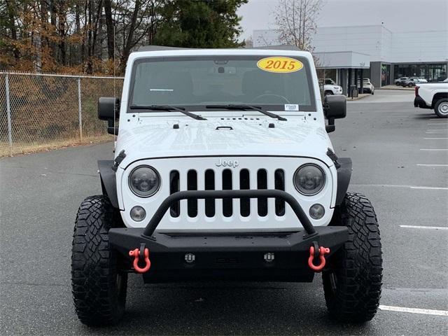 used 2015 Jeep Wrangler Unlimited car, priced at $14,618