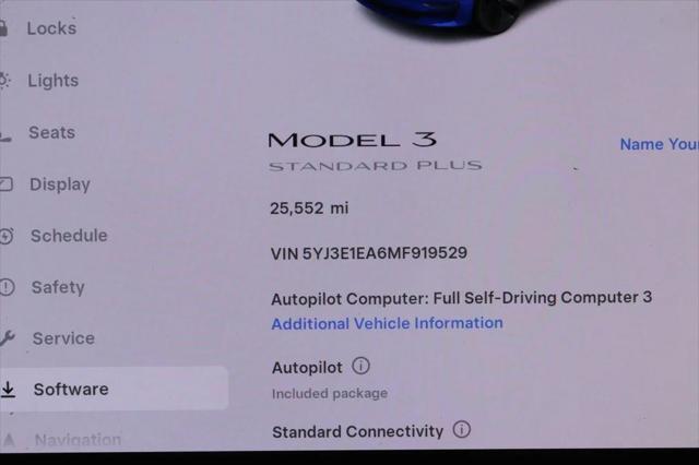 used 2021 Tesla Model 3 car, priced at $20,995
