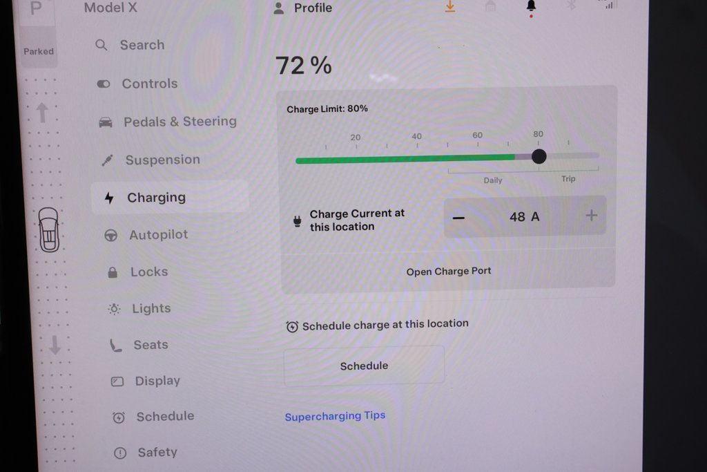 used 2023 Tesla Model X car, priced at $46,995