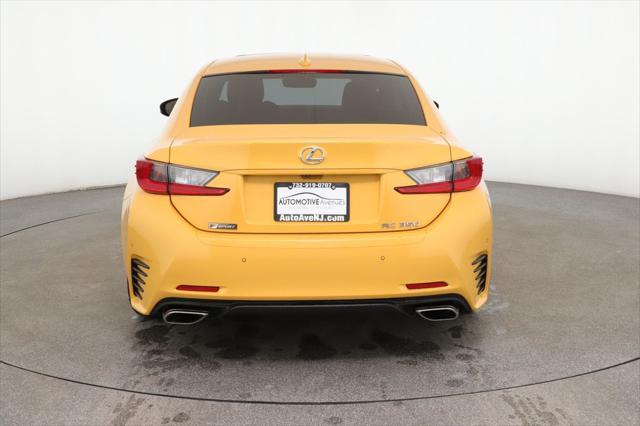 used 2018 Lexus RC 350 car, priced at $32,495