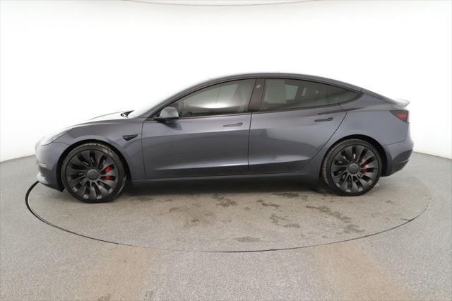 used 2023 Tesla Model 3 car, priced at $32,495