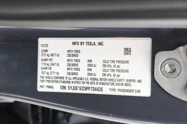 used 2023 Tesla Model 3 car, priced at $32,495