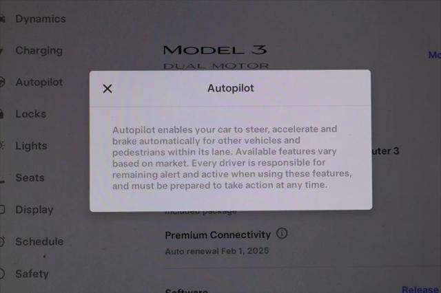 used 2023 Tesla Model 3 car, priced at $32,495