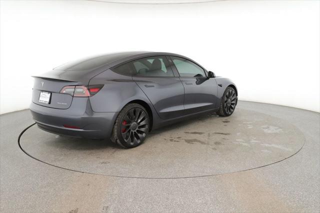 used 2023 Tesla Model 3 car, priced at $32,495