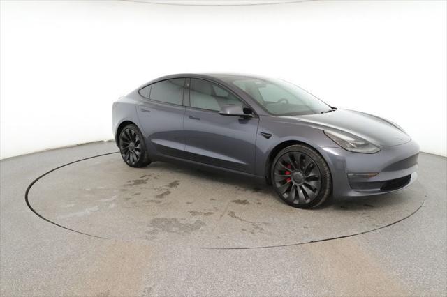 used 2023 Tesla Model 3 car, priced at $32,495