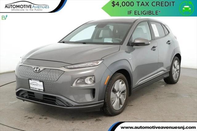 used 2020 Hyundai Kona EV car, priced at $17,495