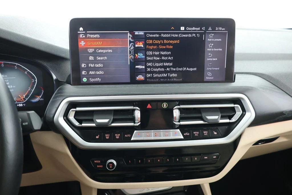 used 2022 BMW X3 car, priced at $28,995