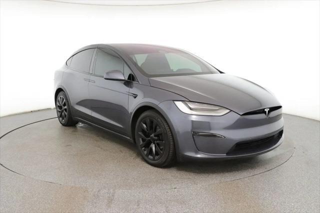 used 2022 Tesla Model X car, priced at $52,995