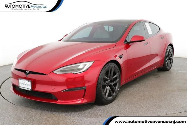 used 2021 Tesla Model S car, priced at $54,495