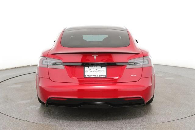 used 2021 Tesla Model S car, priced at $54,495