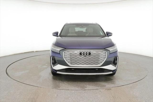 used 2023 Audi Q4 e-tron car, priced at $33,995