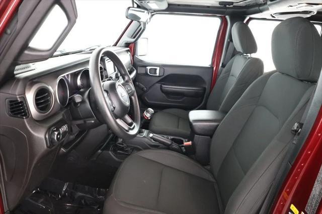 used 2021 Jeep Wrangler Unlimited car, priced at $23,495