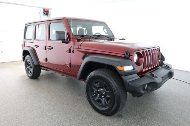 used 2021 Jeep Wrangler Unlimited car, priced at $23,495