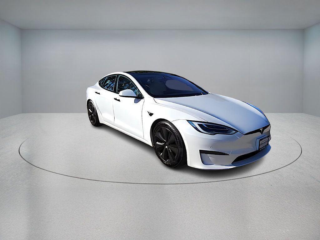 used 2021 Tesla Model S car, priced at $33,995