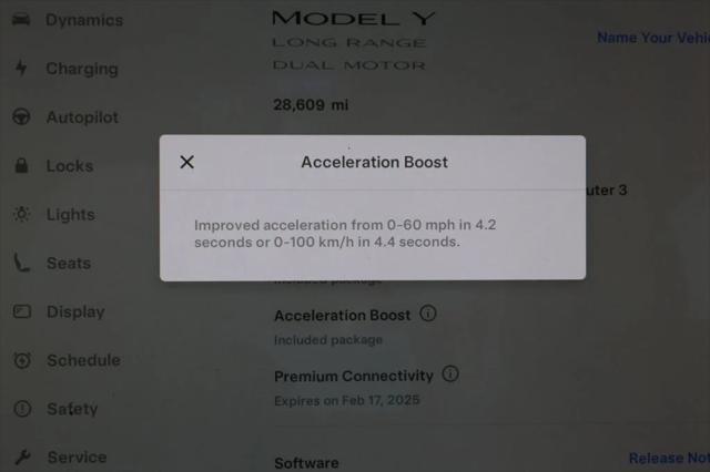 used 2022 Tesla Model Y car, priced at $29,495