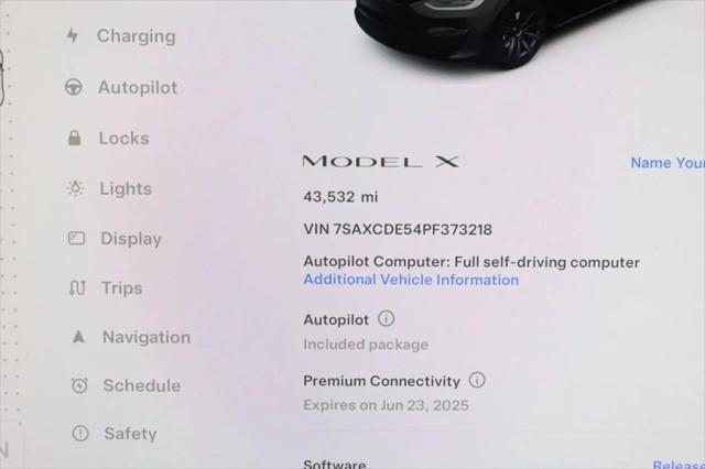used 2023 Tesla Model X car, priced at $40,995