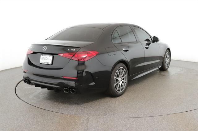 used 2023 Mercedes-Benz AMG C 43 car, priced at $46,995