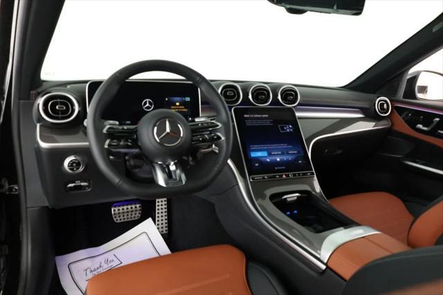 used 2023 Mercedes-Benz AMG C 43 car, priced at $46,995