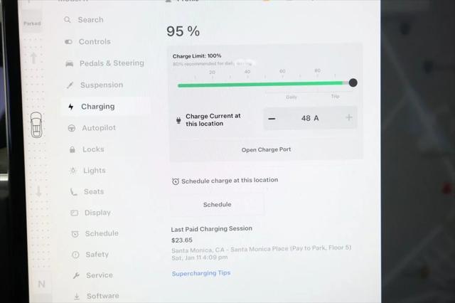 used 2023 Tesla Model X car, priced at $46,995