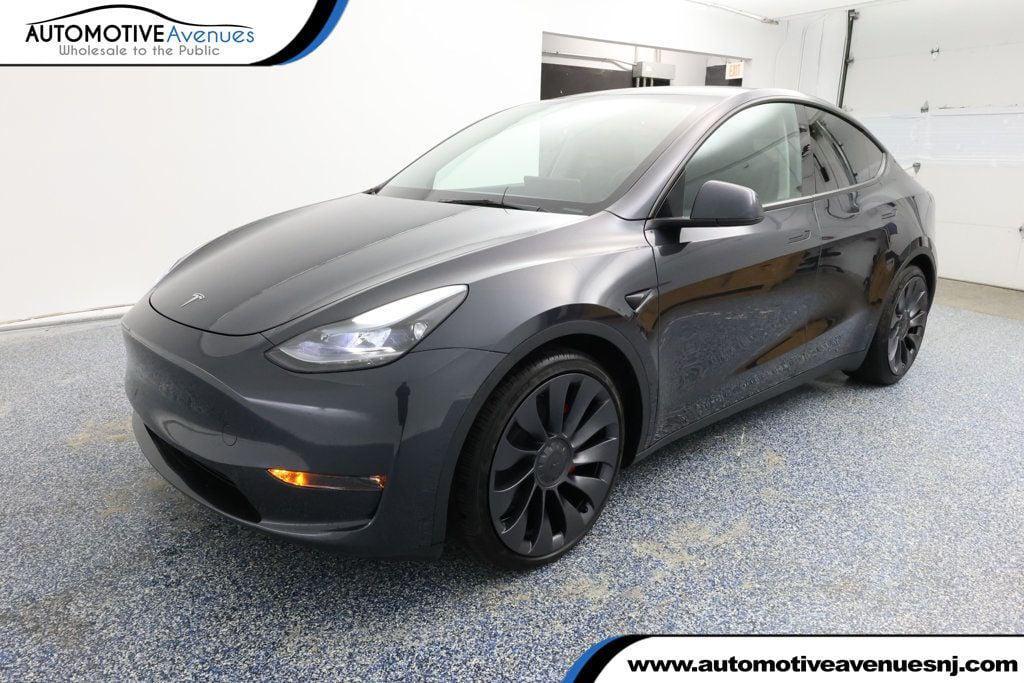 used 2025 Tesla Model Y car, priced at $35,795