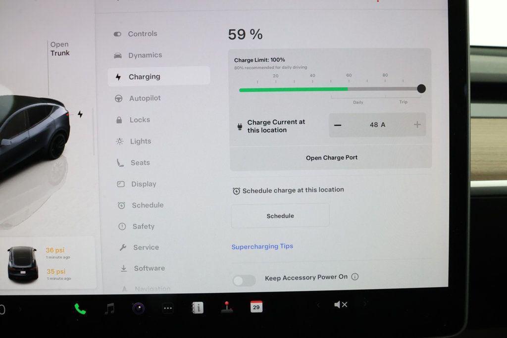 used 2025 Tesla Model Y car, priced at $35,795