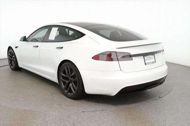 used 2021 Tesla Model S car, priced at $48,995