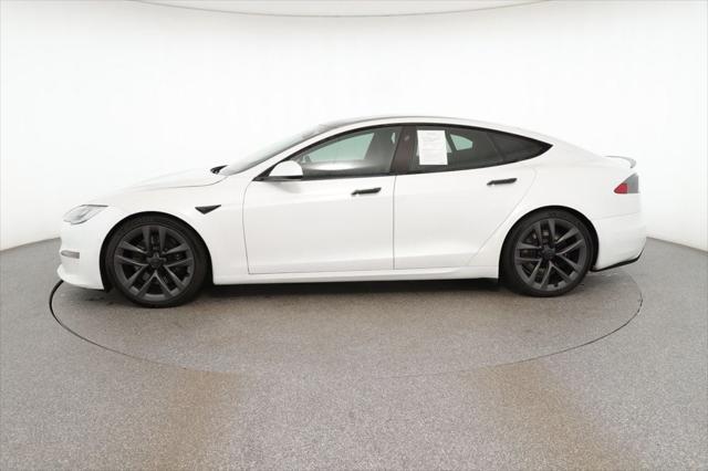 used 2021 Tesla Model S car, priced at $48,995