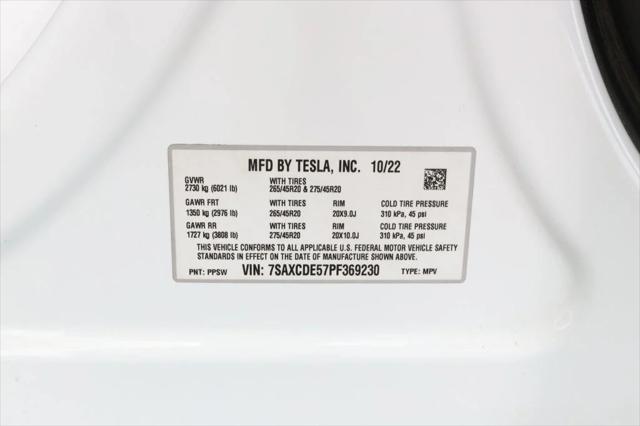 used 2023 Tesla Model X car, priced at $45,995