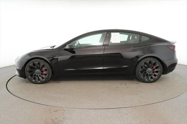 used 2022 Tesla Model 3 car, priced at $27,495