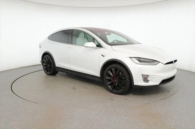 used 2021 Tesla Model X car, priced at $41,995