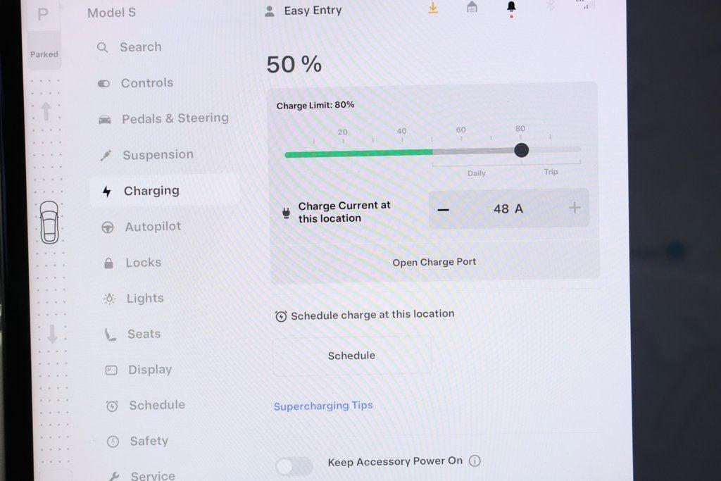 used 2024 Tesla Model S car, priced at $64,995