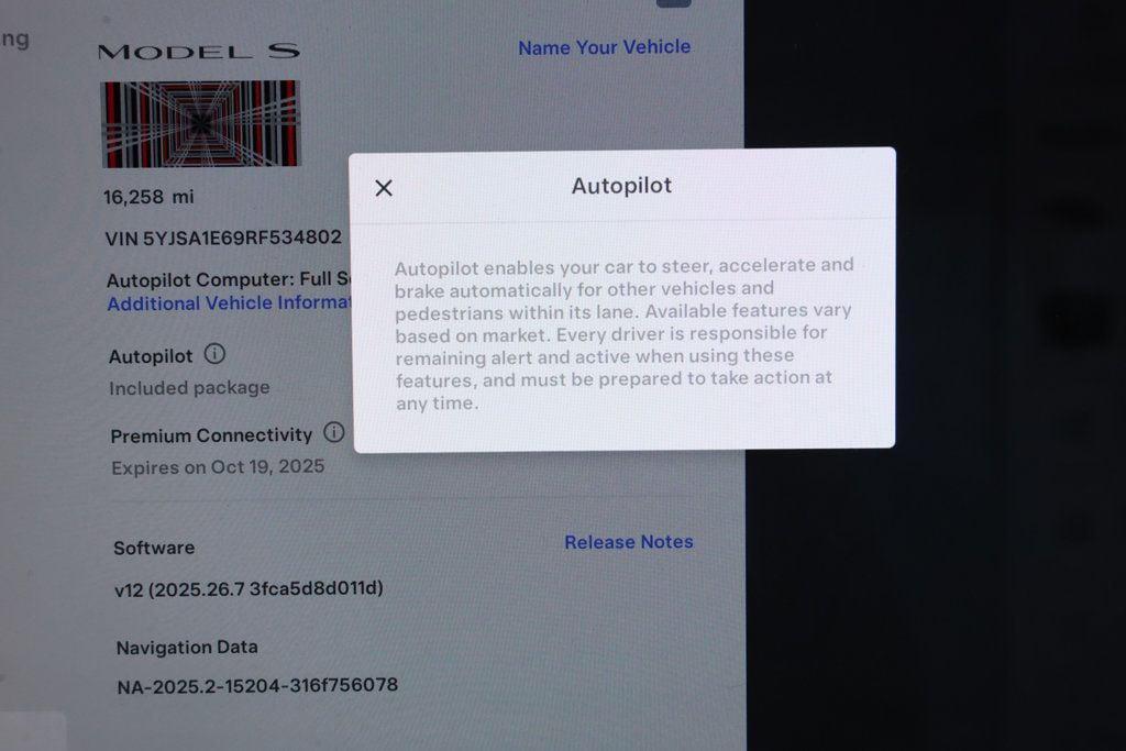used 2024 Tesla Model S car, priced at $64,995