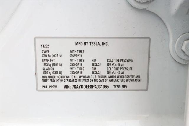 used 2023 Tesla Model Y car, priced at $28,795