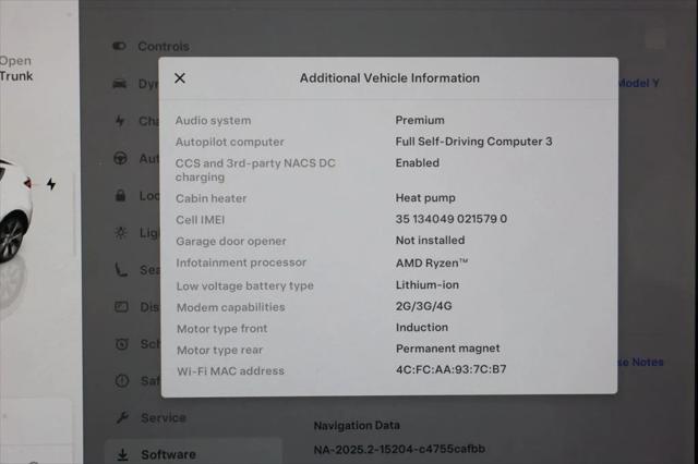 used 2023 Tesla Model Y car, priced at $28,795